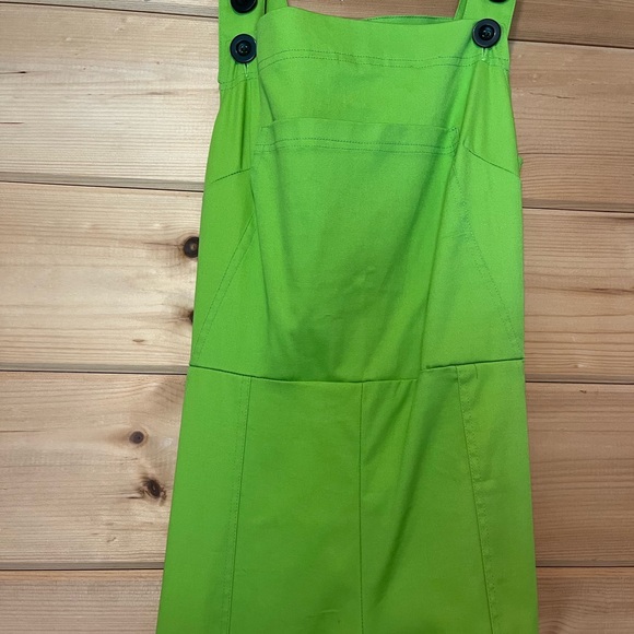 Nooworks NWT solid neon green color overall - Picture 2 of 4